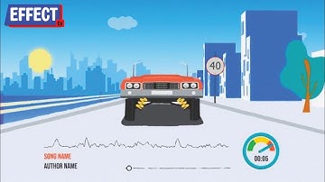 Lowrider Music Visualizer | Free Download After Effects Template