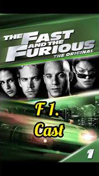 the fast and furious | cast #shorts