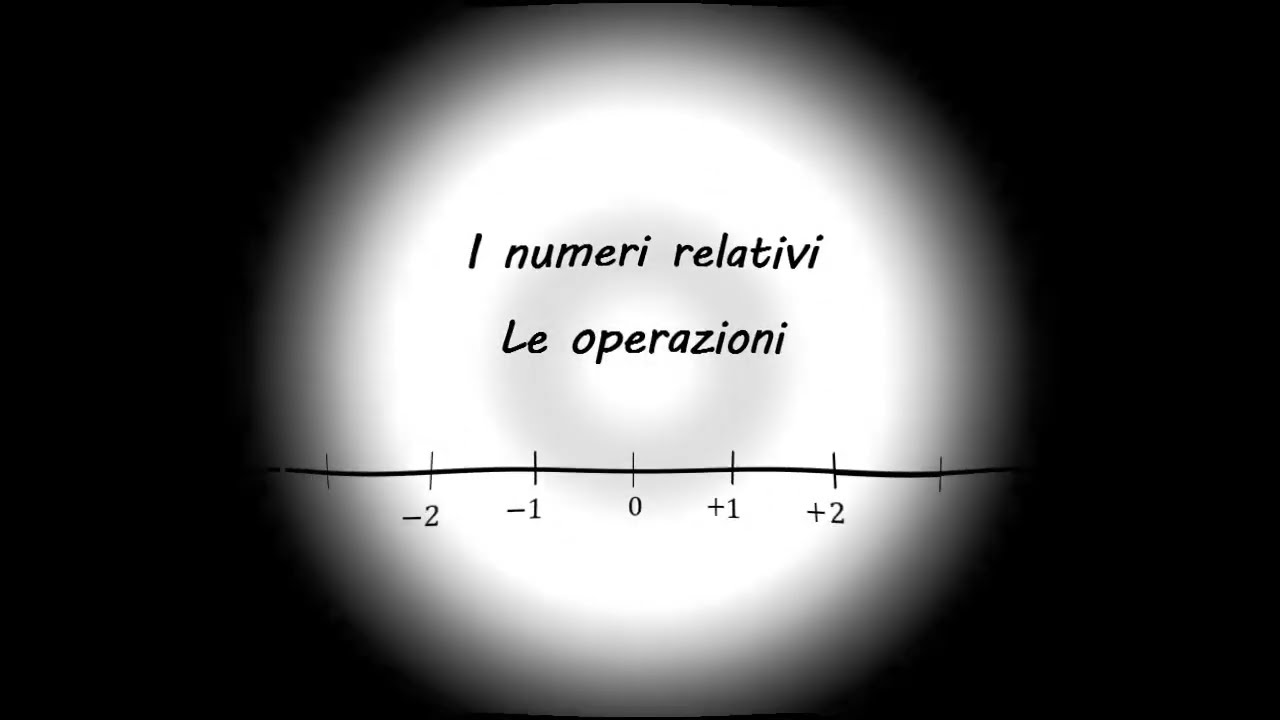 NoteMatematiche - Le operazioni con i numeri relativi