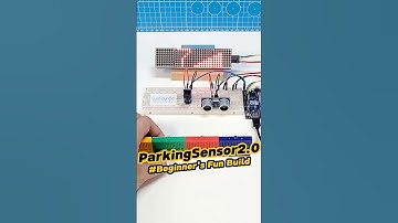 Beep! Beep! Get Closer and Watch This React 😲 #arduino #arduinoproject