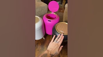 My favorite trash cans - bathroom trash can - motion sensor trash can #tiktokshopcreatorpicks