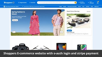 Creating An E-commerce Website With Nextjs, Google Firebase, And Stripe Payment.