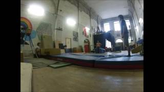 Two steps inward wall side flip Net Worth