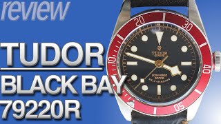 復刻の薔薇刻印！チューダー ヘリテイジ ブラックベイ 赤ベゼル TUDOR BLACK BAY 79220R 実機レビュー！