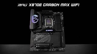 Unboxing MPG X870E CARBON MAX WIFI | Carte mère gaming MSI