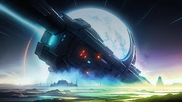 " Under a Dying Moon " | Dark Cyberpunk & Atmospheric Synthwave Sci-Fi Music Video  2K