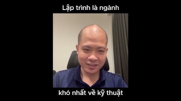 Lập trình có phải ngành khó nhất về kỹ thuật #hoanganunicode  #unicode