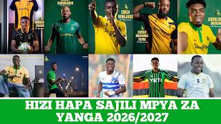 Yanga SC Announces List of Players Signed During the 2026/2027 Major Transfer Window