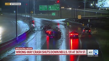 Police: Wrong-way crash on US-131 in metro GR