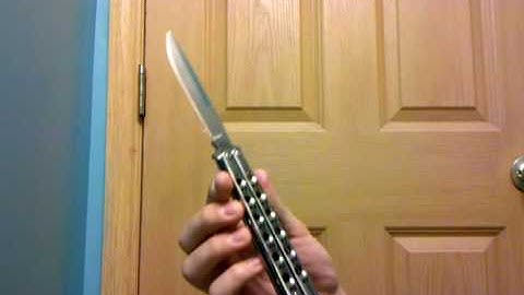 Balisong tutorial- Open bali thumb roll