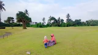 Azka Dan Bunda Di Lombok Golf Kosaido Tanjung Lombok Utara