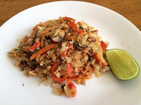 Receita O Melhor arroz do mundo, com legumes e Bacon