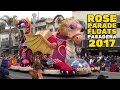 Rose Parade 2017 amazing flower-covered floats in Pasadena, California