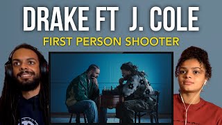 First Time Hearing Drake First Person Shooter ft  J. Cole This is crazy! (Reaction)!!