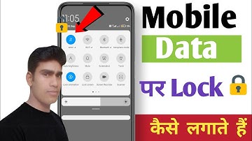 Data Per Lock  Kaise Lagayen 🔥How To Data Lock  in Mobile 📱🔒Mobile Data Lock  Kaise  Karein yt video