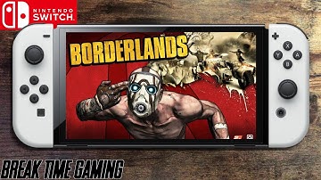 Borderlands Game of the Year Edition Nintendo Switch OLED Gameplay