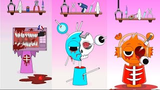 Fixing Sprunki Horror Characters! 🩹 (Before vs After)