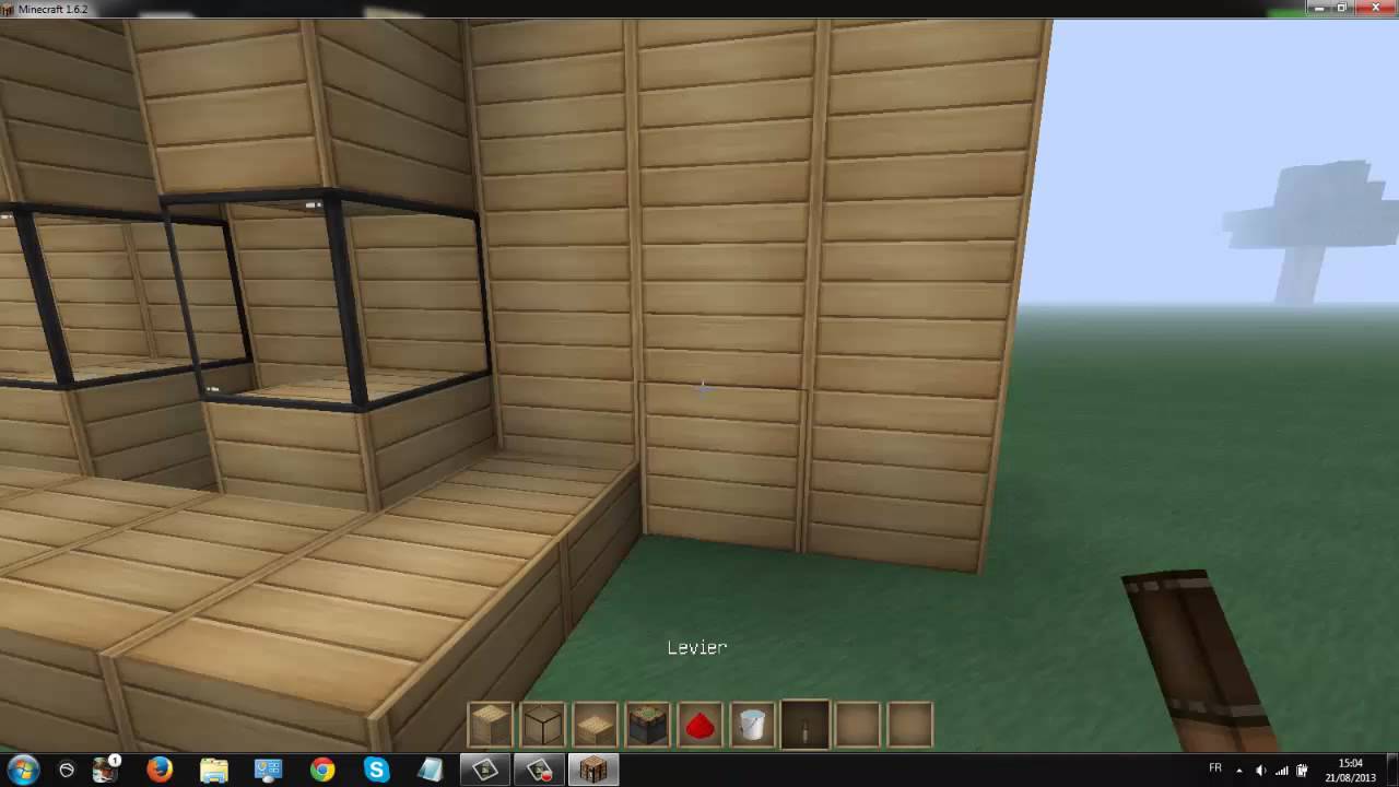 Minecraft [tuto] comment faire une belle douche ? - YouTube