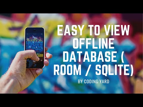 Easy to View Offline Database ( ROOM / SQLite) | Android JAVA