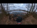 Lake Hike | Fishing | Nature &amp; Scenery | Insta 360 One X2 | No commentary