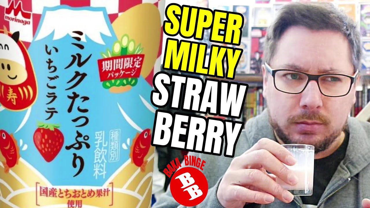 Morinaga Plenty of Milk Strawberry | Japanese snack review