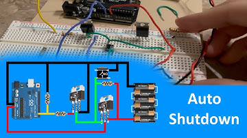 Arduino Auto Shutdown / Self Power Off (using MOSFETs)
