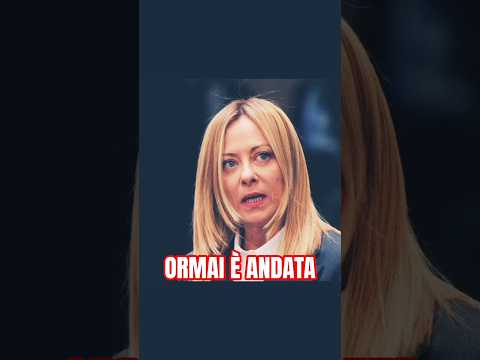 Video VIDEO SHOCK DELLE DIMISSIONI CHE STA GIRANDO TUTTA ITALIA! GIORGIA MELONI: L'AVEVO DETTO IO