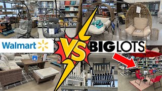 PATIO FURNITURE WAR // WALMART VS BIG LOTS