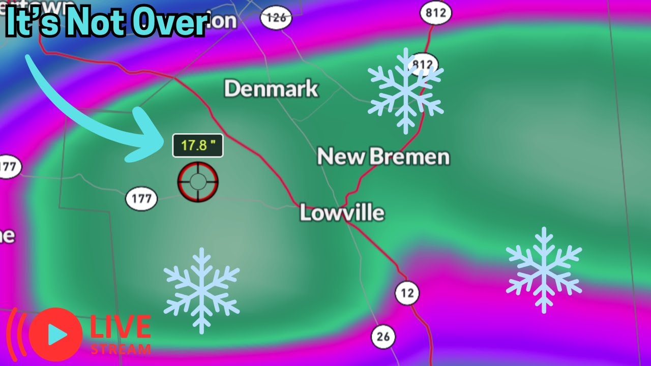 Live Snow Coverage... - YouTube