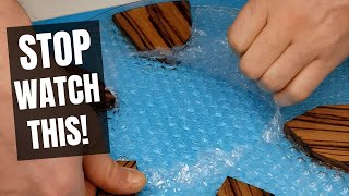 Bubble Wrap In Resin? This Effect Blew My Mind