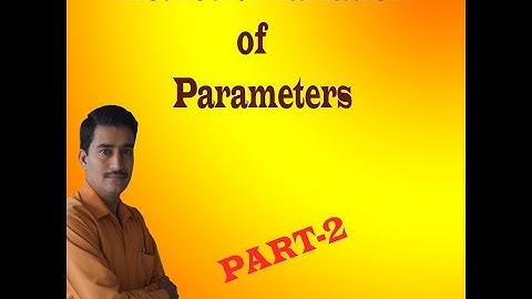 METHOD OF VARIATION OF PARAMETERS PART- 2 || ADDITIONAL MATHS 2 METHOD OF VARIATION OF PARAMETERS