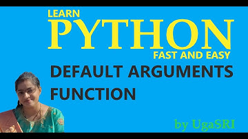Python - Default arguments function