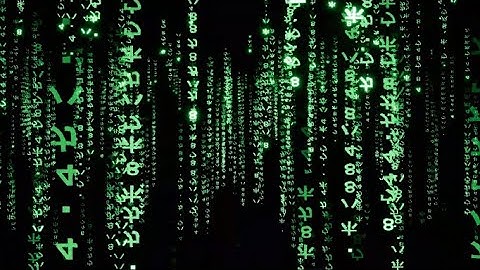 Matrix code rain in Unreal Engine 4 Niagara