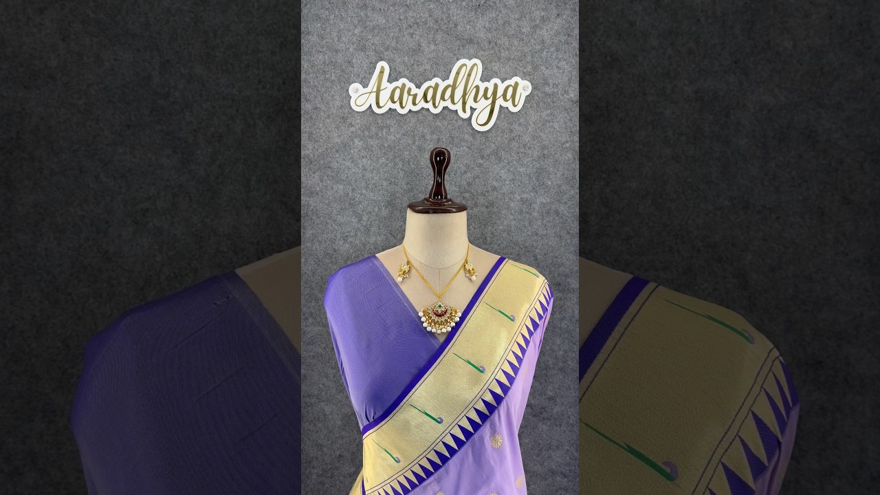 Authentic Paithani Sarees – Marathi Parampara
