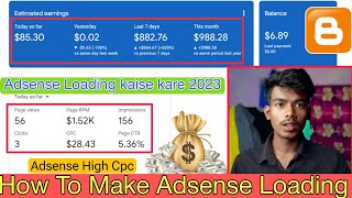 How To Make Adsense Loading | Adsense Loading Kaise Kare 2024 | High Cpc Keywords | New Tricks