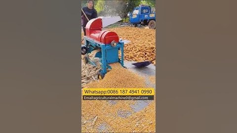 3500kg/h Samll Corn Maize Sheller Machine For Sale