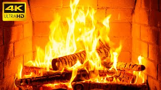 🔥 Burning Logs Harmony: Fireplace Crackling for Deep Relaxation and the Sound of Crackling Wood 4K