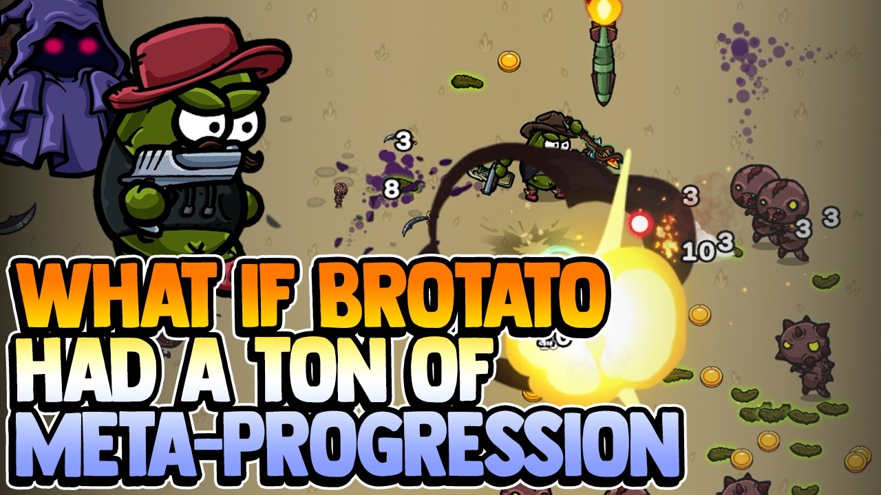 This Brotato-Like has NO Business Being This Good! | Pickle Pete