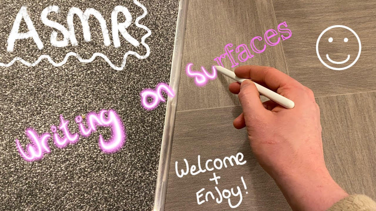 Lofi ASMR • Guess The Word On Different Surfaces! Invisible Word Tracing, Spelling Words, whispers!+