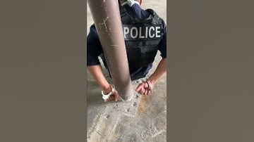 Police officer escapes hostage situation! #shorts