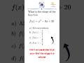 Find the Range of a Parabola in Seconds! SAT Math
