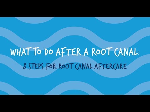 What to Do After a Root Canal - YouTube