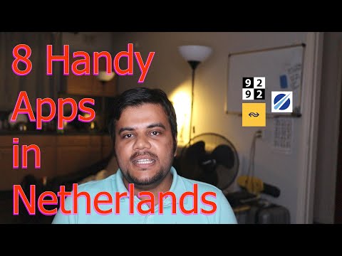 8 APPS that you MUST have before coming to Netherlands ??