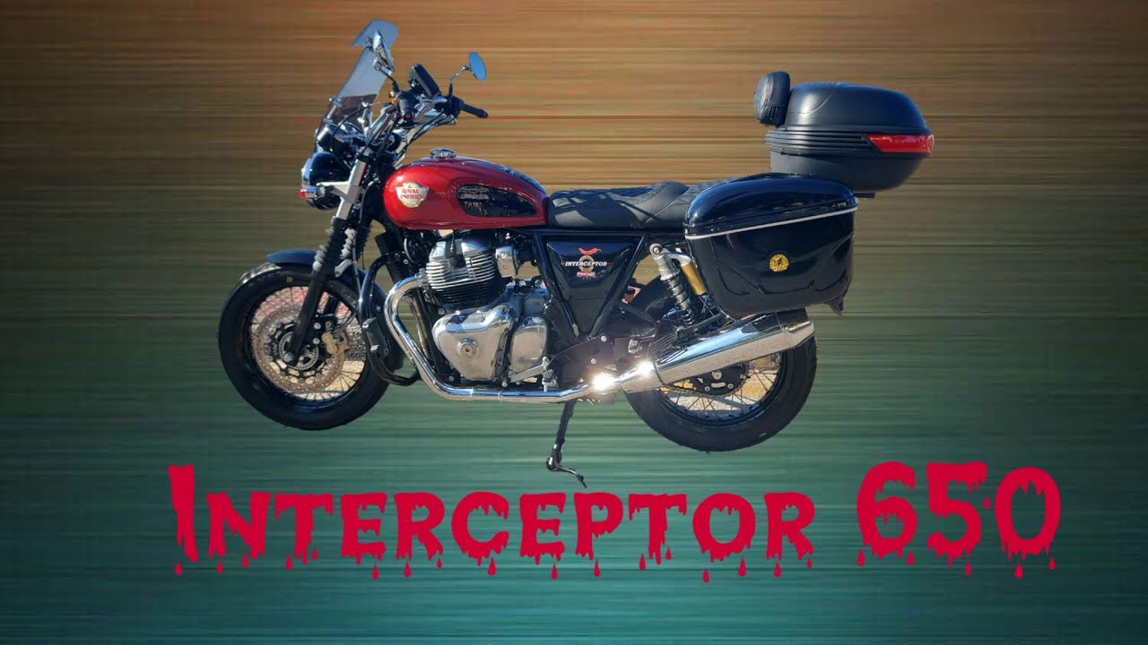 Interceptor 650 Estradeira (Cruiser), mais equipada do Brasil! YouTube