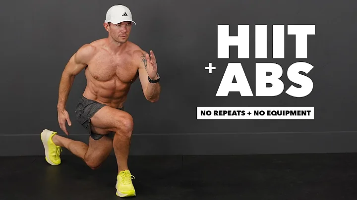 25 Min Cardio HIIT & Abs Workout | No Repeats, No Equipment, Full Body Burn thumbnail