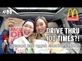 NGIKUTIN CHALLENGE DRIVE THRU MCD 100X!!!! MBAKNYA HAMPIR MARAH HAHAHA