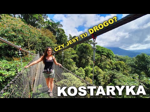 Kostaryka - Czy jest tu drogo?🌎 leniwce, wiszące mosty, wulkan Arenal, La Fortuna |Ameryka Środkowa