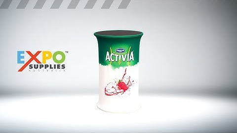 Oval fabric counter Product video, setup & assembly instructions