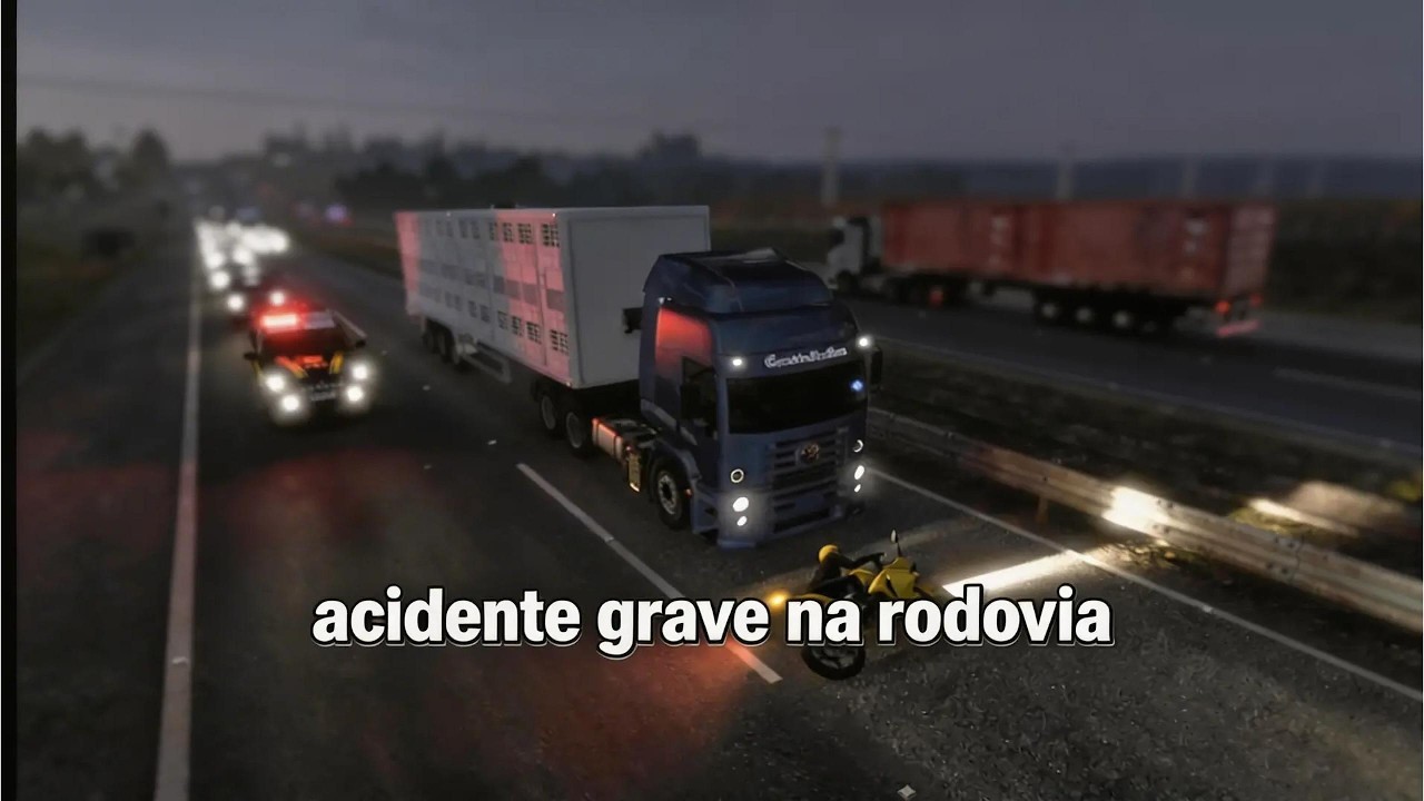 ETS 2- VIDA DE CAMINHONEIRO -#20- ACIDENTE GRAVE NO TAPETÃO COM O CONSTELLATION
