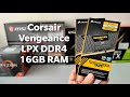 Corsair Vengeance LPX 16GB (2x8GB) DDR4 3200 MHz C16 Desktop Memory Kit - Unboxing & Installation